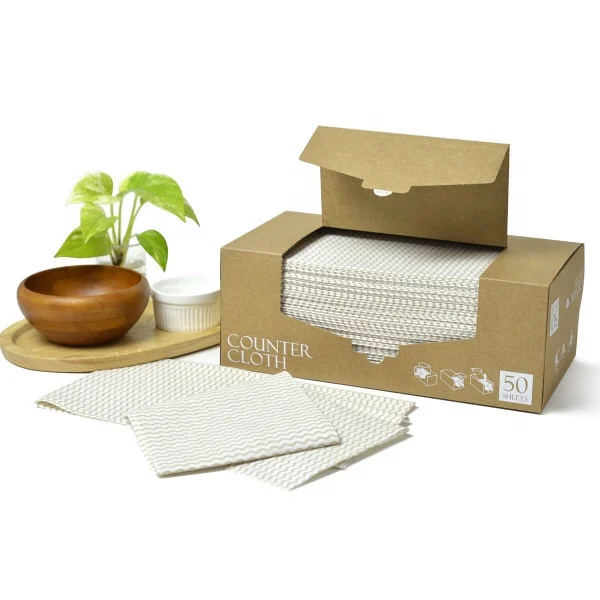 factory OEM all-purpose  towel, reusable 10 times, multi-function washing counter cloth for household cleaning wipes