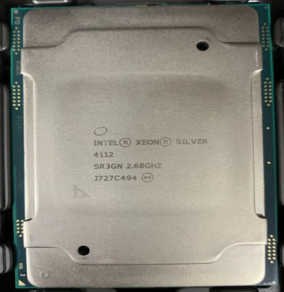  Intel Xeon silver 4112 2 6 ГГц 4 ядер процессора