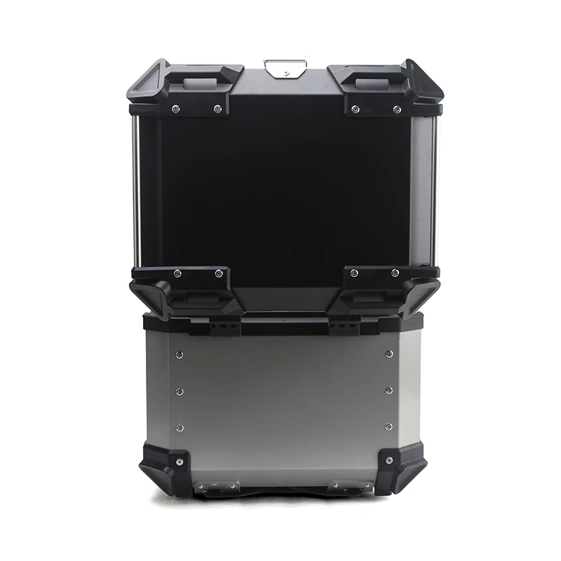 38L/35L/36L Motorcycle Top Box Trunk Helmet Storage Box Motorcycle Tail Boxes Aluminum Alloy