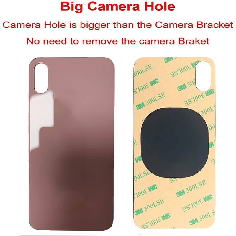 Стеклянная задняя крышка для Iphone 8 X Xs Xr Xsmax 11 11pro 11promax 12 12promax 12pro