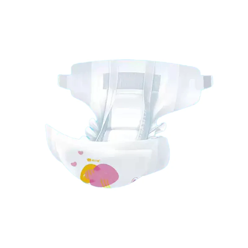 Wholesale Baby Diapers Soft Skin Organic Biodegradable Baby Diapers Bird Eye Printed Nappies Printed Fabric Natural Bamboo Fiber