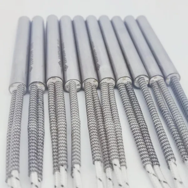 12v 24v 220v stainless steel industrial electric rod resistance heating element High Density Single Head Cartridge Heater