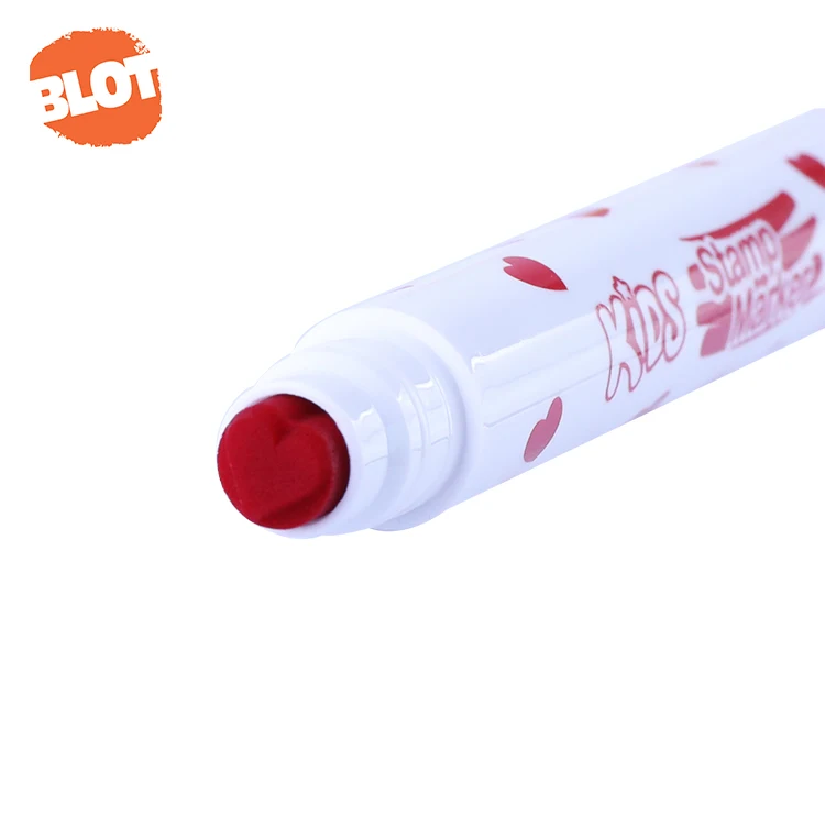 wholesale BLOT BRSY00020 Interesting Different Patterns Washable Markers Stampers For Kids