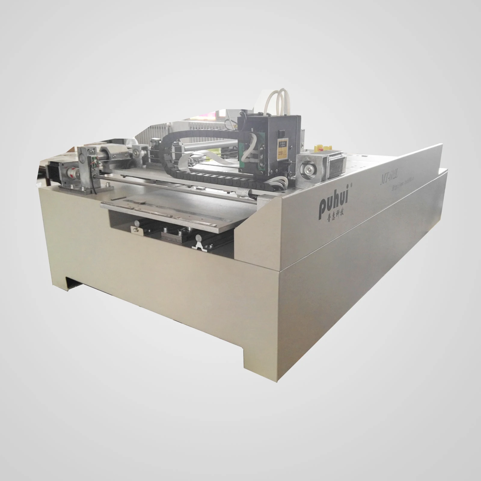 Semi or Full Automatic SMT product line With Camera /LED puhui MT-602L Desktop Pick And Place Machine chip mounter