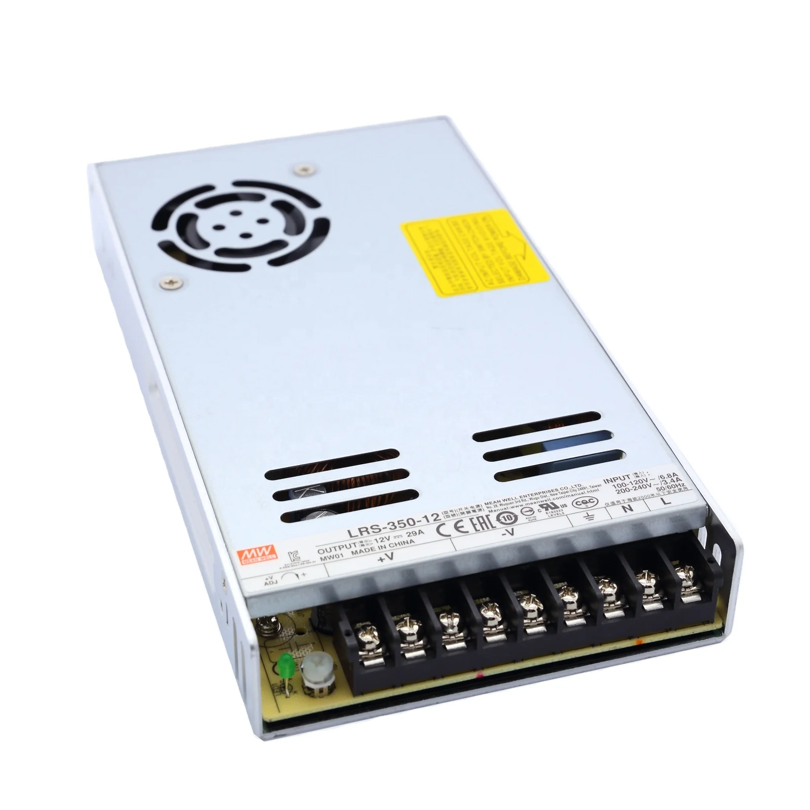 Гарантия аутентичности LRS-350-12 350W 48VDC 29A блок питания переключения Тайвань MeanWell блок питания