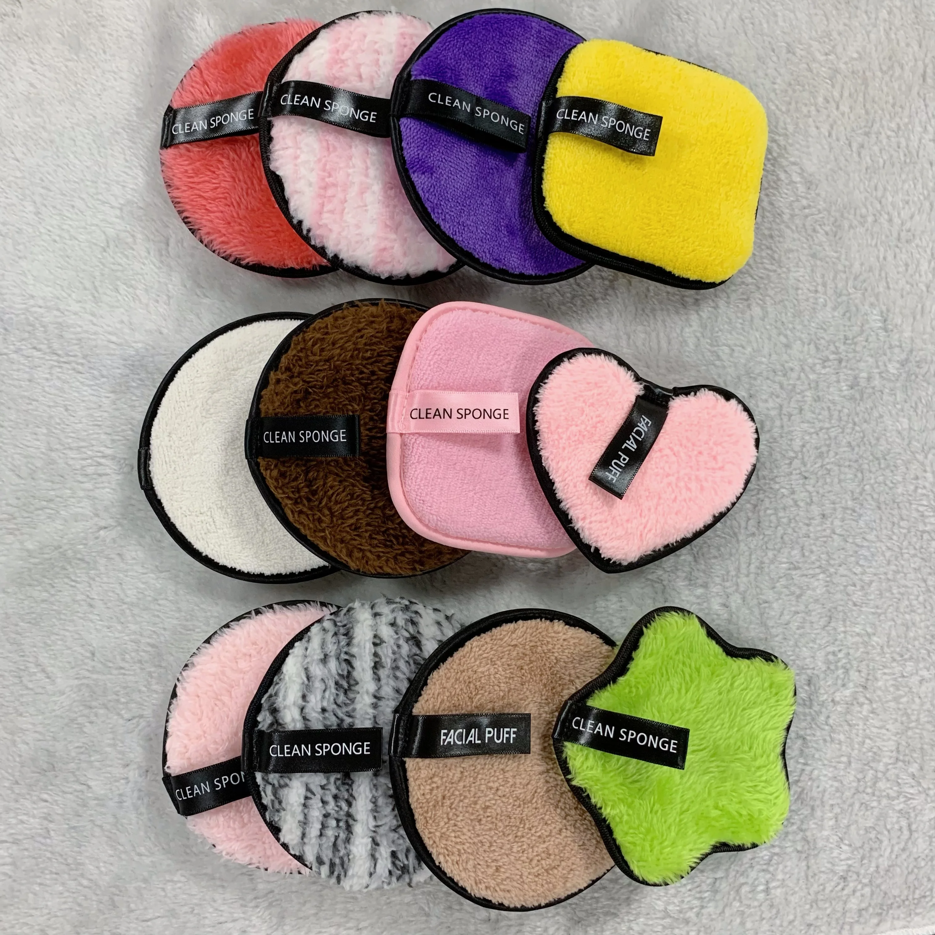Средства по уходу за кожей Круглый микрофибры многоразовая хлопковая средство для снятия макияжа с полотенце моющиеся лица с очищающим средством для ног средство для снятия макияжа с Pad