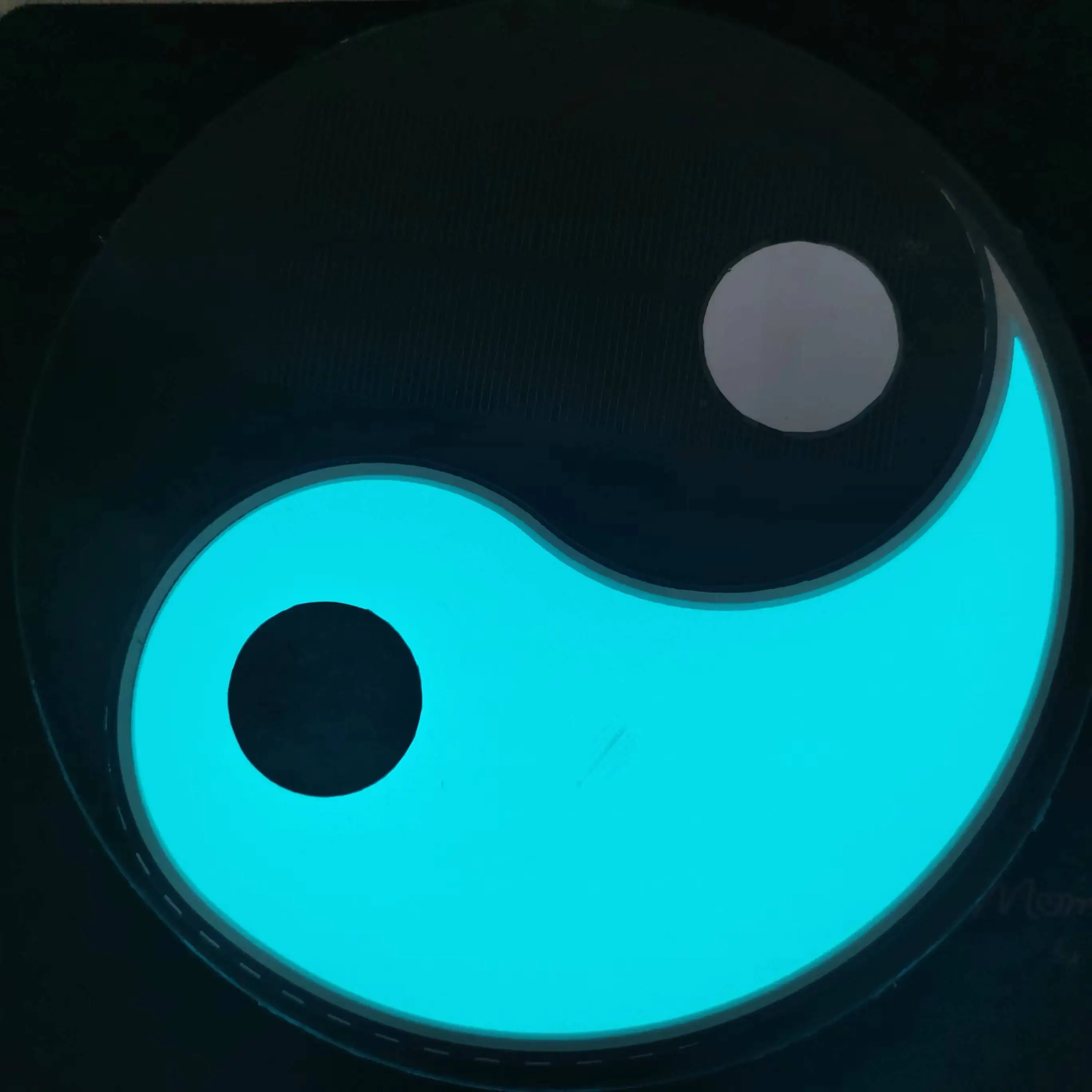 low cost animated poster Advertisement EL Panel lighting sign electroluminescent Poster glow up advertisement