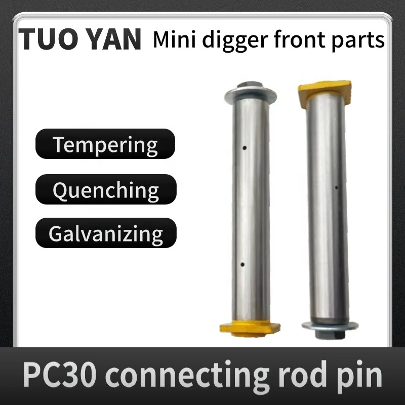 Ready Stock  PC30 Bucket Pin  Mini Digger Spare Parts Pin and Bushings Bucket Shaft