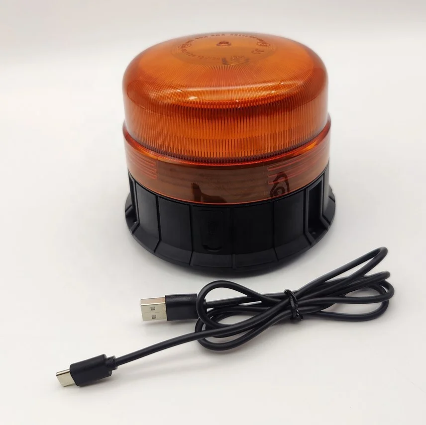 SMBX ECE R65 magnetic beacon lights Emergency Strobe Light Beacon New USB Rechargeable Warning LED Beacon