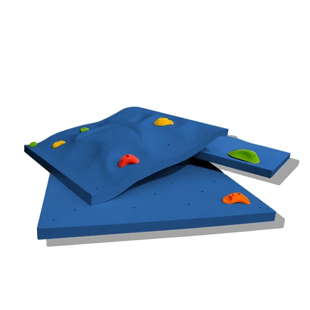3D 1000mm*1000mm*50mm*8T panel rock climbing walls
