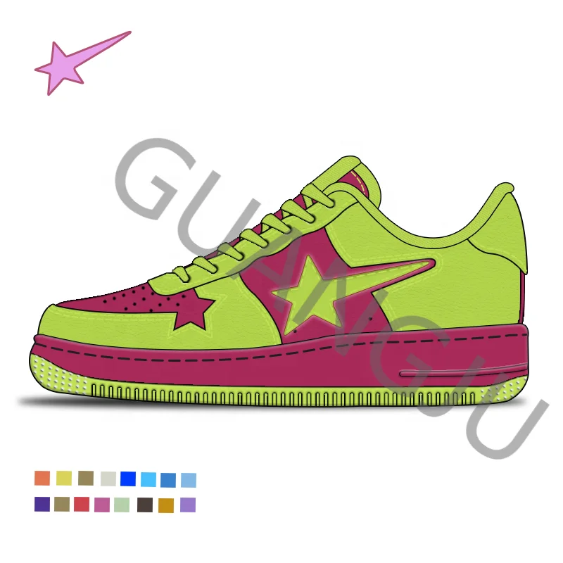 2023 New Product Designer Customized LOGO Sneakers Mandarin Breathable Sports Casual Style Unisex Brand Shoes