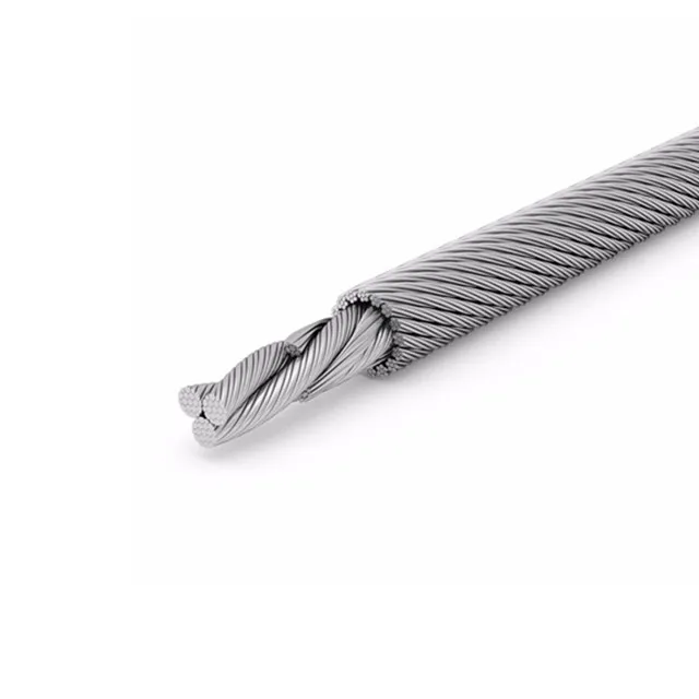 30 мм Морской высокопрочный 7x19 INOX A4 ss 304 316 Проволочный Трос из нержавеющей стали по оптовой цене