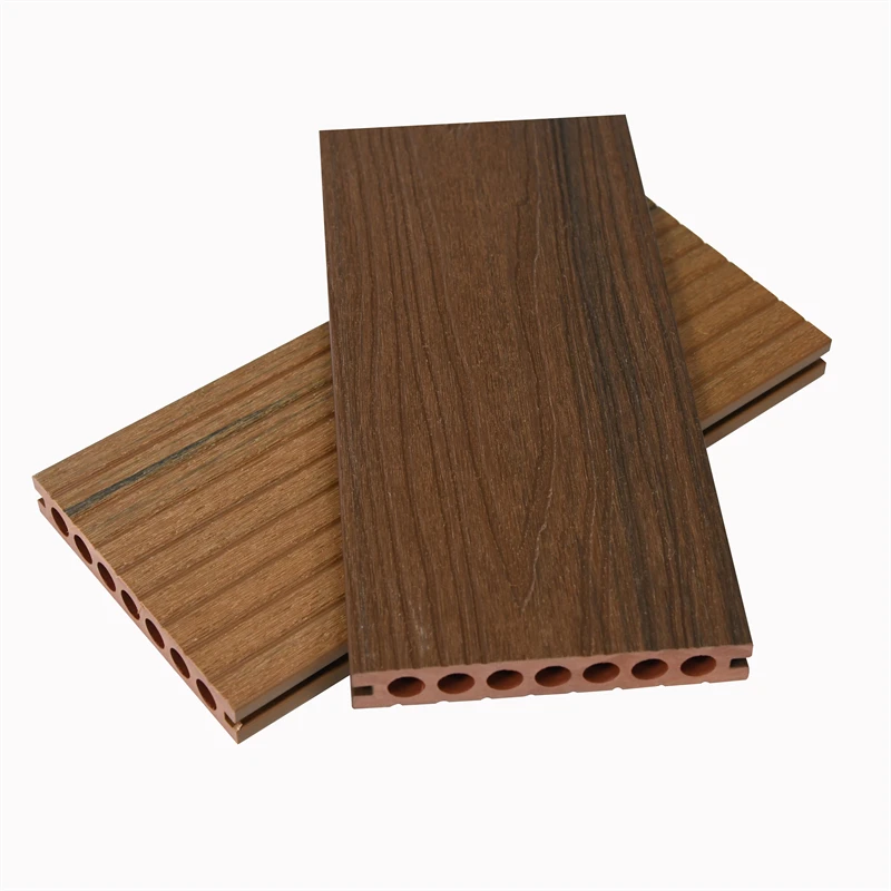 Highly Cost Effective  Co-extrusion Outdoor Solid Hollow Wood Plastic Composite Decking WPC