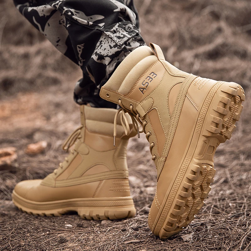 Tactical Combat Training Ankle Boots Outdoor Hiking Camping Sports Shoes