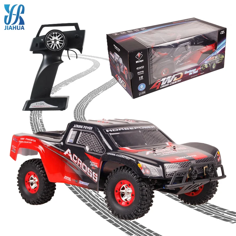 1/12 Brushed RC Car 50km/h 4WD Short Course Juguete Radio Control Toys RTR RC Car