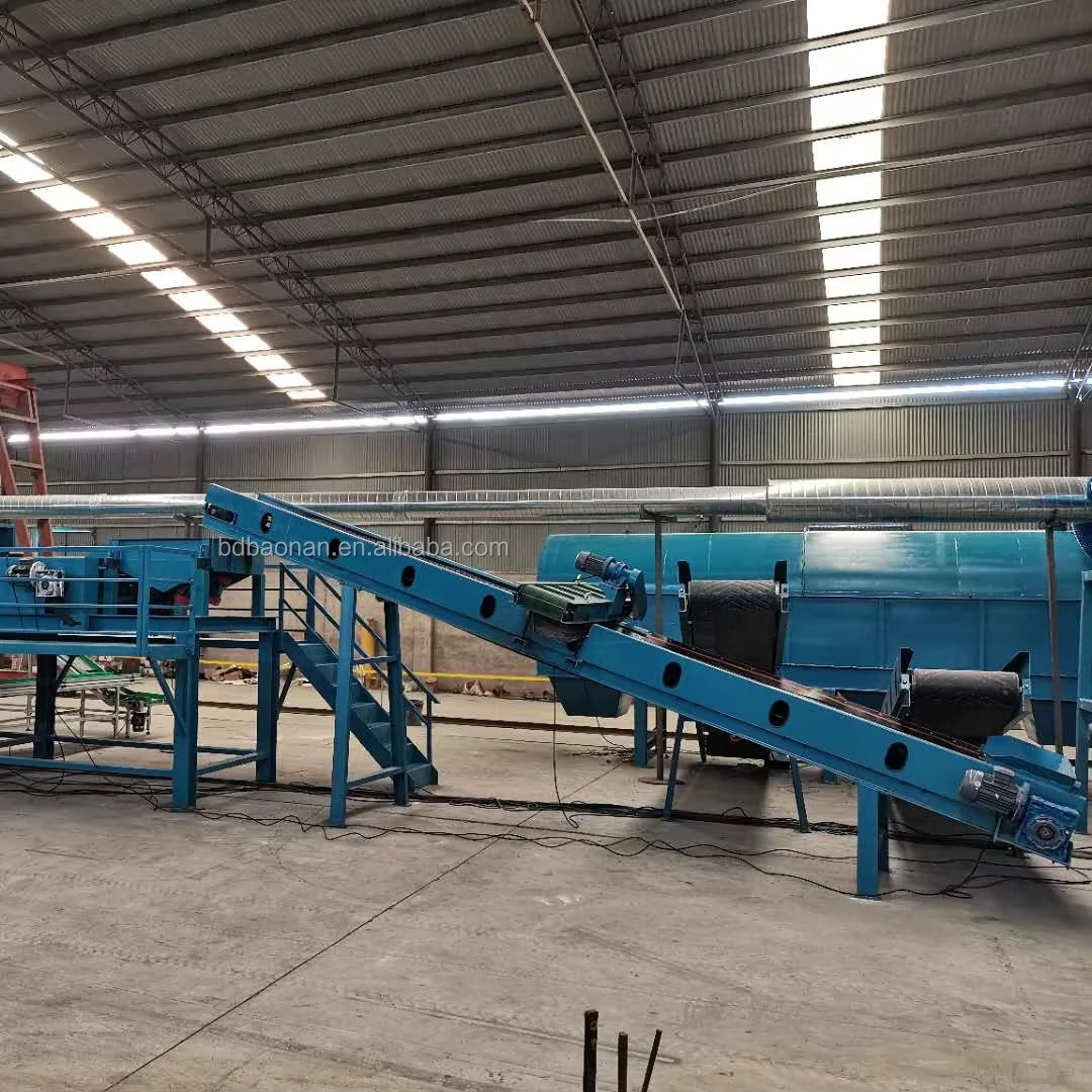 OEM муниципальная установка для сортировки твердых отходов полная линия мусора машина защиты окружающей среды