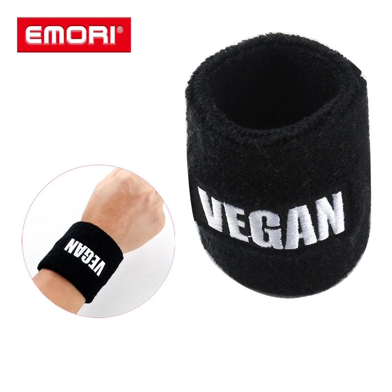 Promotional Skin-friendly Soft Cotton Outdoor Sport Sweatbands with Logo