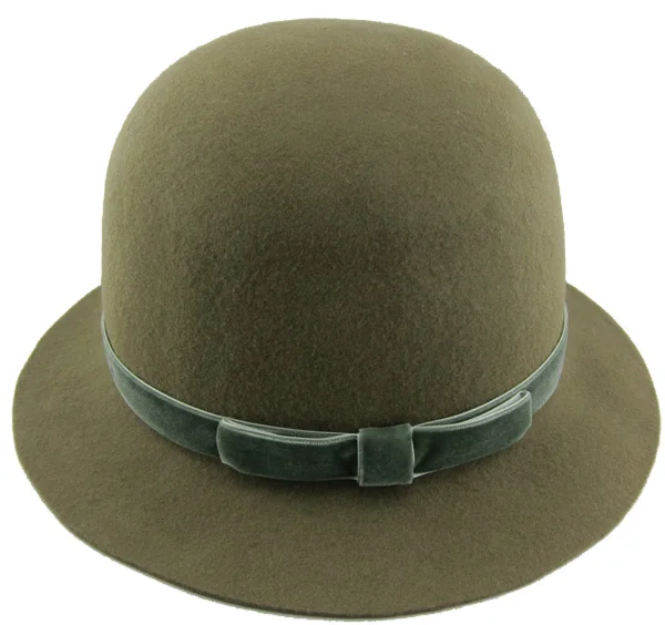 100% австралийская шерстяная фетровая шляпа с узором