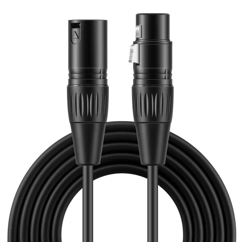 OEM Hi-End Microfono Microphone 3 PIN Connector XLR Audio Jack Male To XLR Female DMX Cable microphone cable xlr