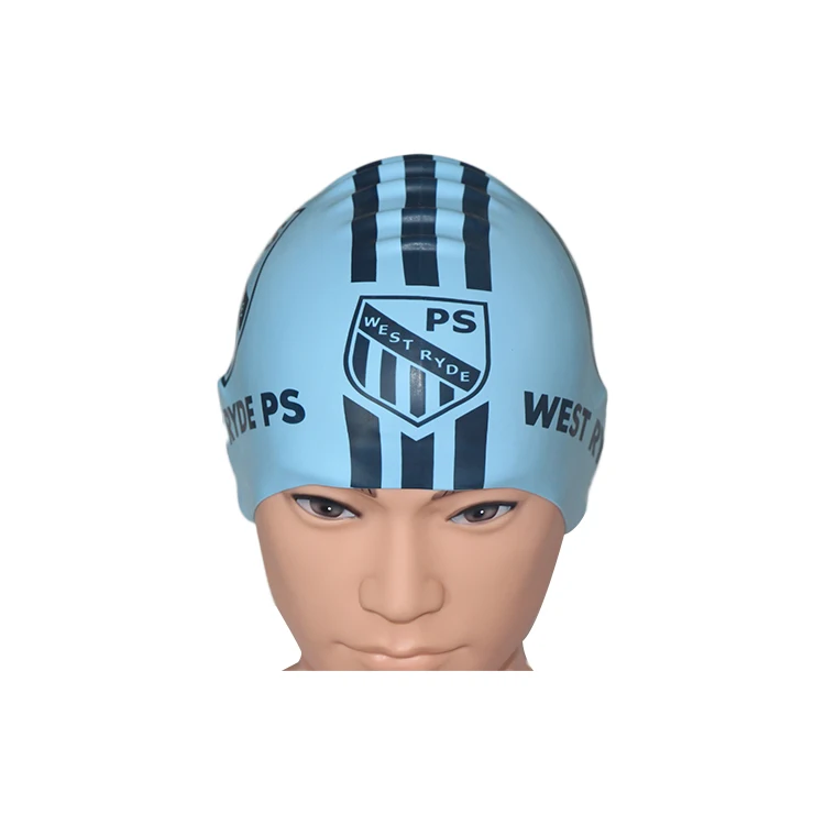 
Adults Waterproof Custom 100% Silicone Vintage Silicone Swim Cap Custom Logo Manufacturers 