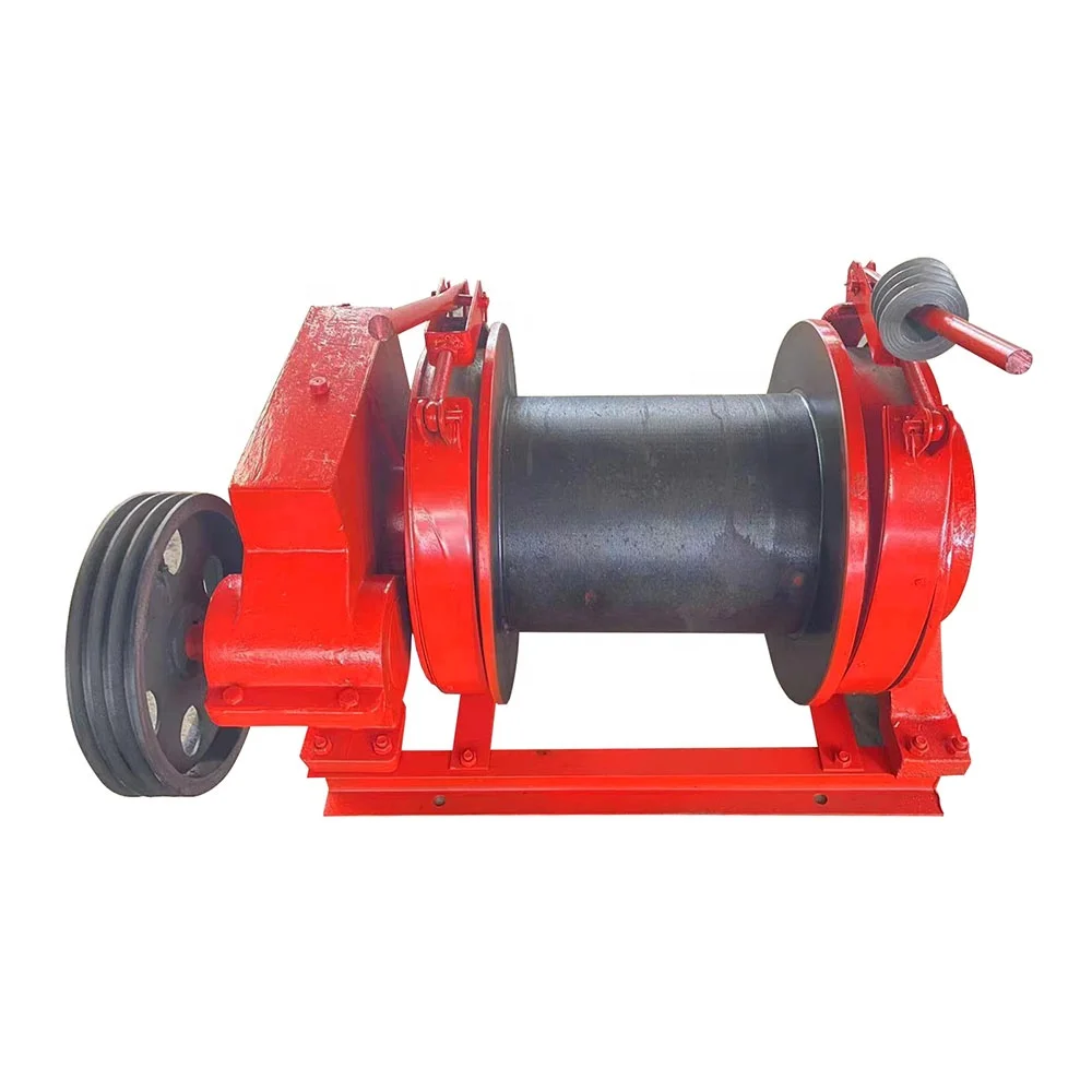 High Quality 1t  2t 3t 5t 8t Heavy Electric And Diesel Generator Lifting Hoist Construction Winch