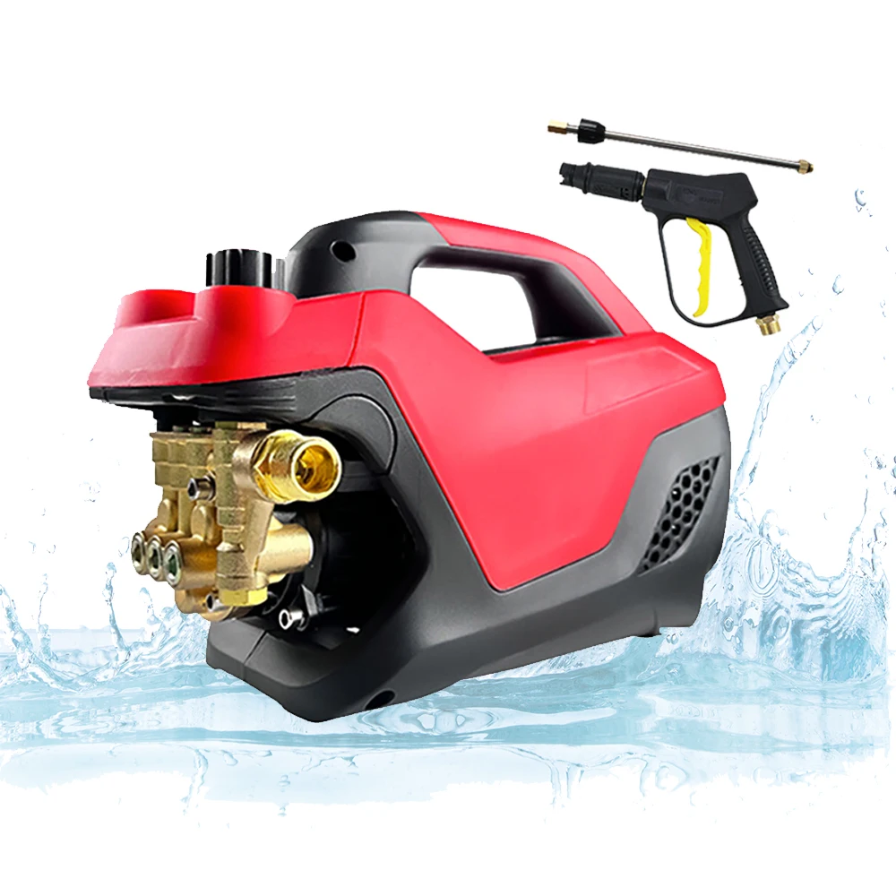 Good Quality 21V Wireless Cordless High Pressure Washer Machine Operated Wash High Water Pump Foam Gun Car Washer