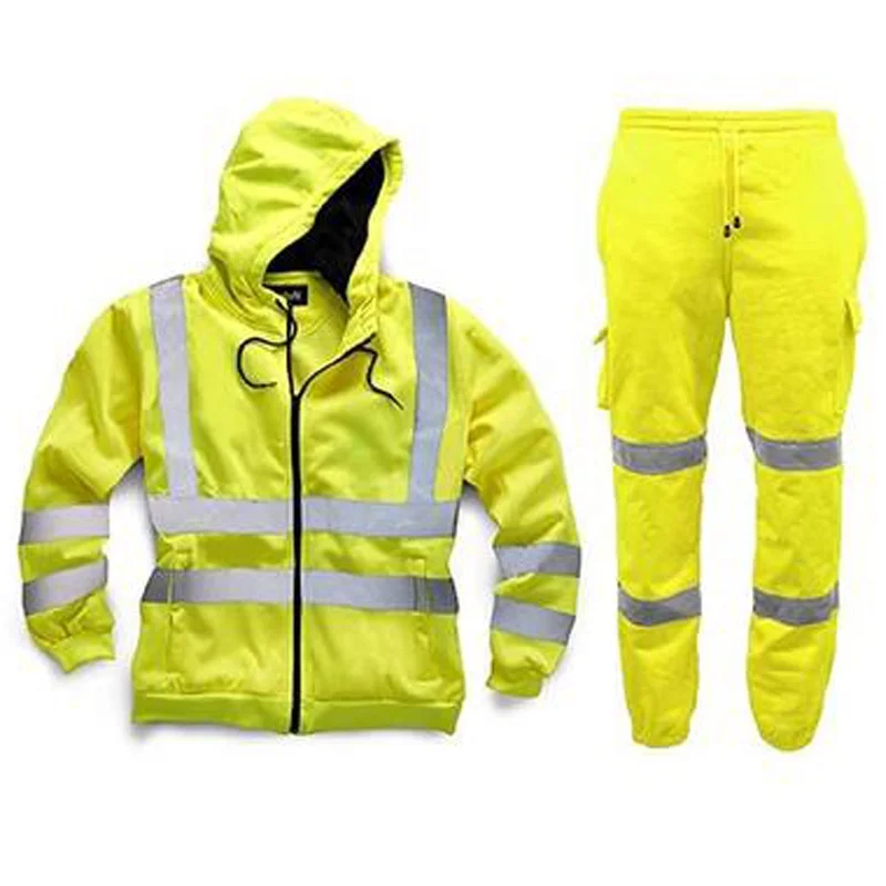 Бесплатный образец, Мужская Светоотражающая Защитная толстовка с подогревом, комбинезон для рабочих