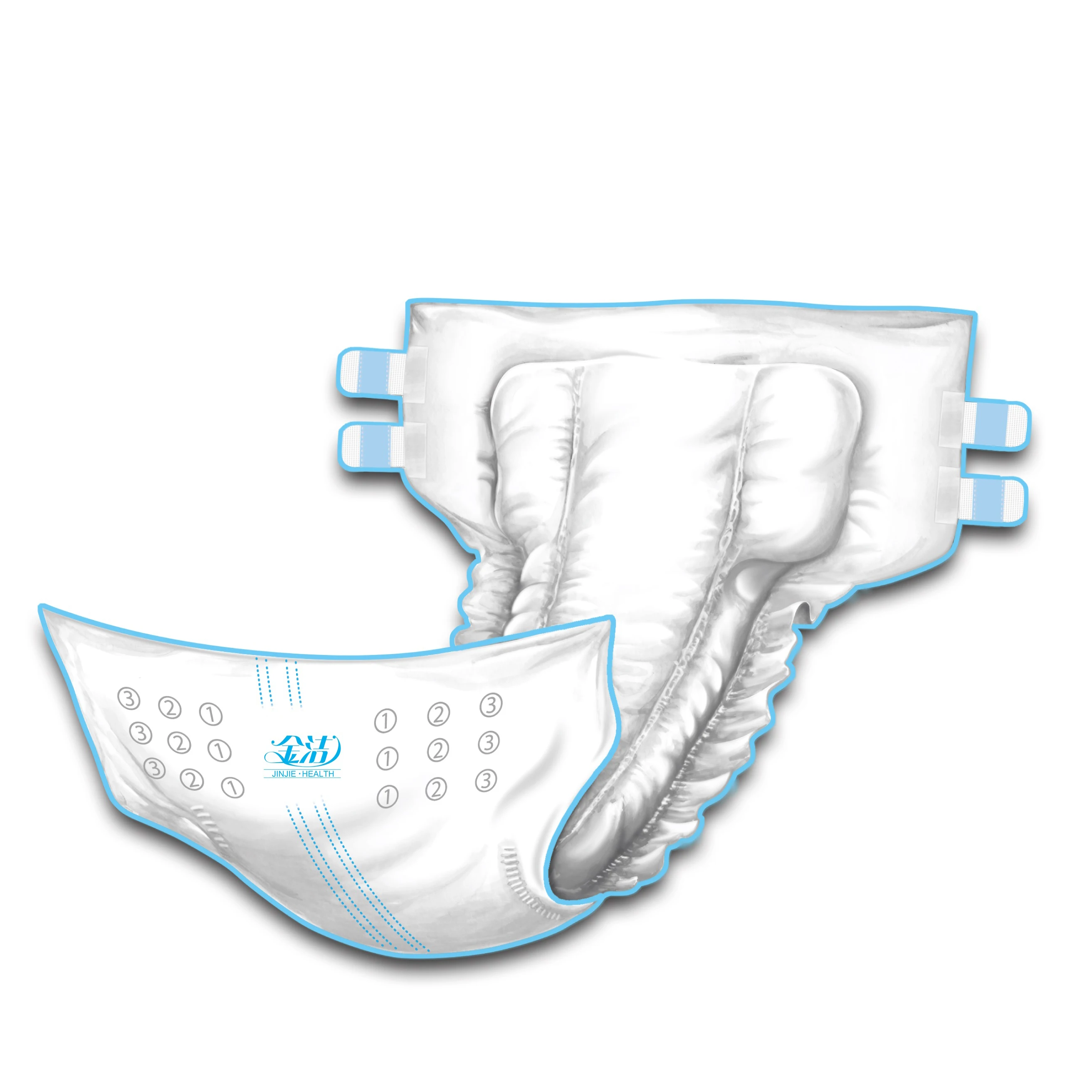 cheap ultra thick unisex large bed incontinence booster pro care elderly people women comfrey adult diapers