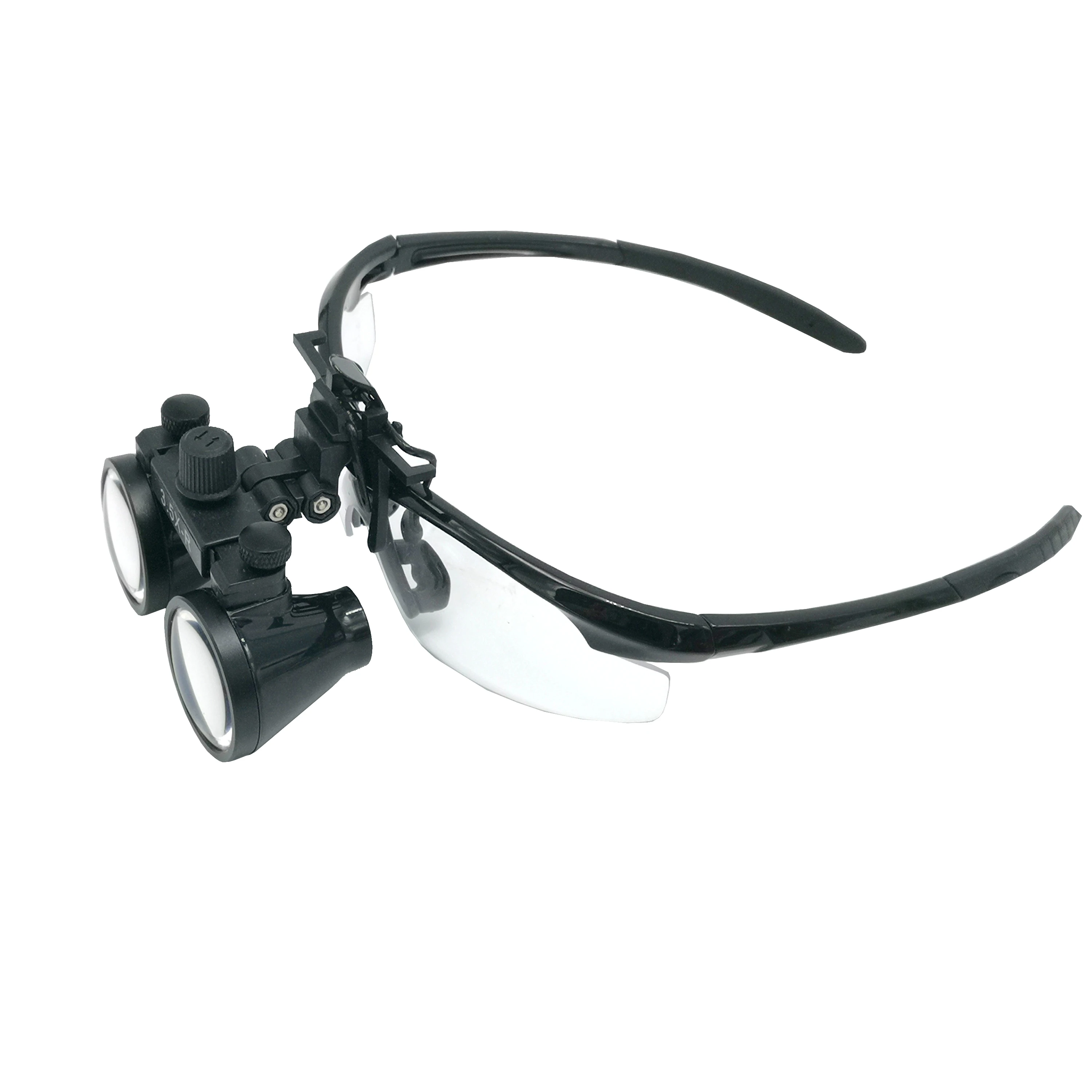 Стоматологическая лупа 2 5x 3 черная рамка пластиковая медицинская другое стоматологическое оборудование