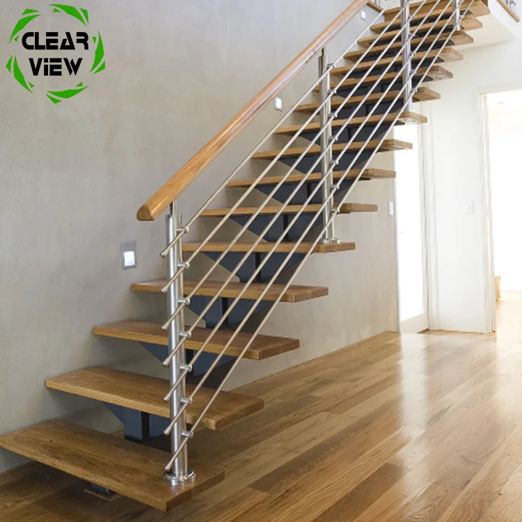 Clearview Furnishing wrought iron rubber impact cushion metal hand railing for house