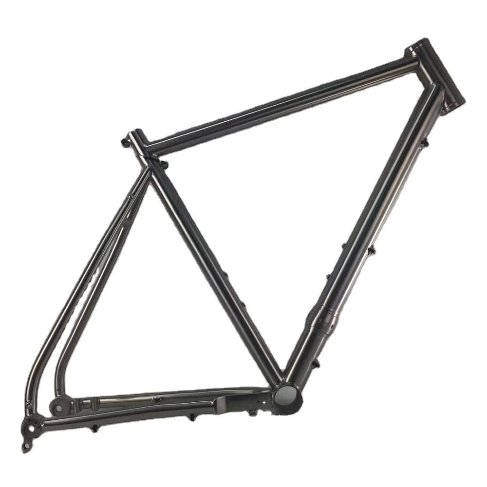 650B titanium gravel bike frame with breakaway design