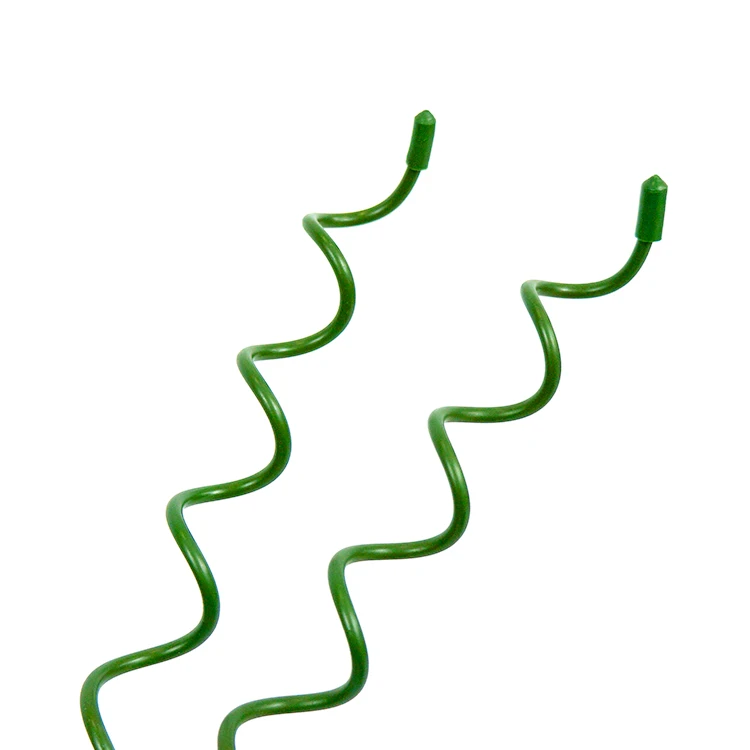 Hot Sale Cheap High Quality Spiral Stake Metal Flower Garden Stakes  for Climbing Stick