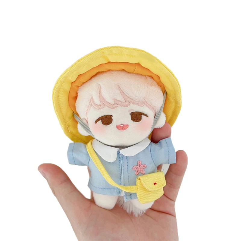OEM customize Doll Idol 10cm cute Kpop Idol plush stuffed toy cute animal toy plush figure Korean plush toy