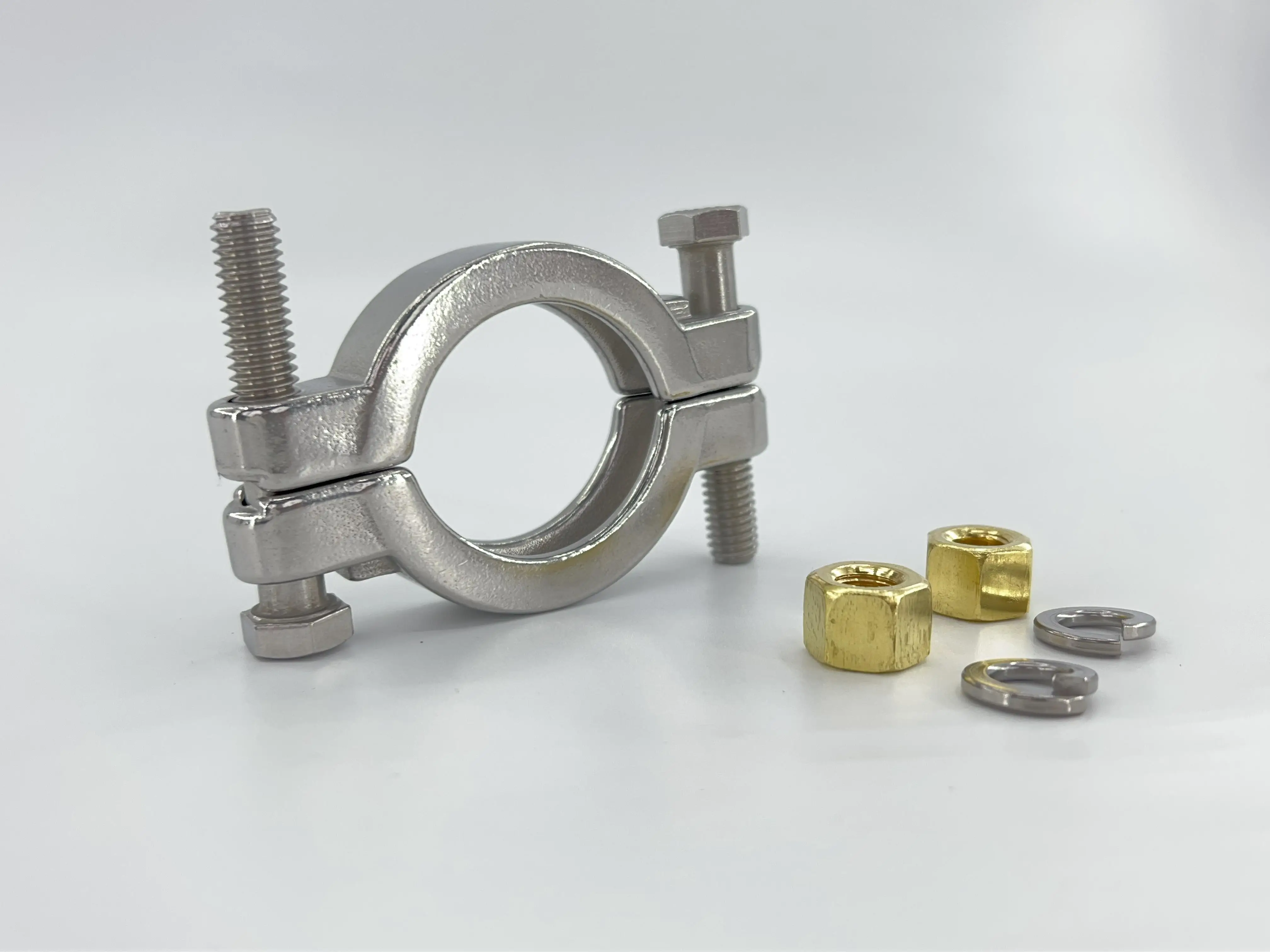 Stainless Steel 304 Tube Round Stainless Steel Tri Clamp Hanger Holder Pipe Hose Clamp