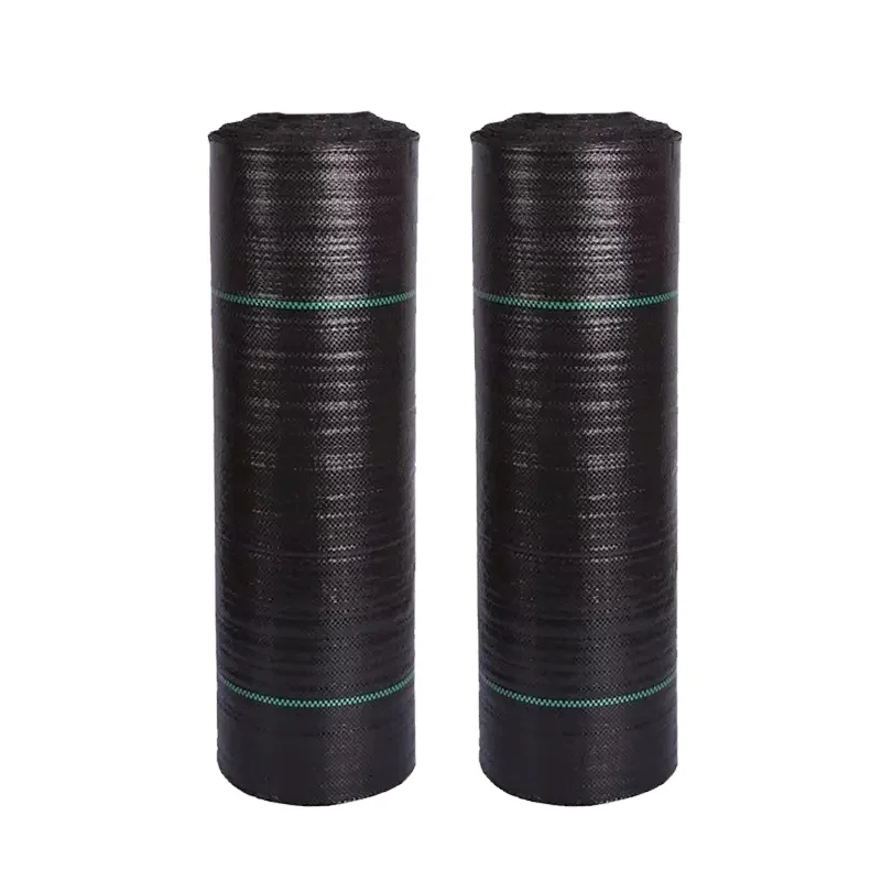 heavy duty weed barrier above garden anti sheet weeds gardening control cloth ground cover membrance landscape fabric
