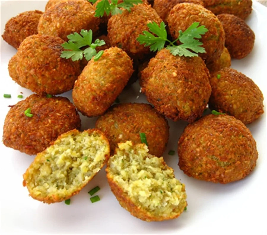 Automatic Encrusting Machine Making Falafel Food Production Machinery