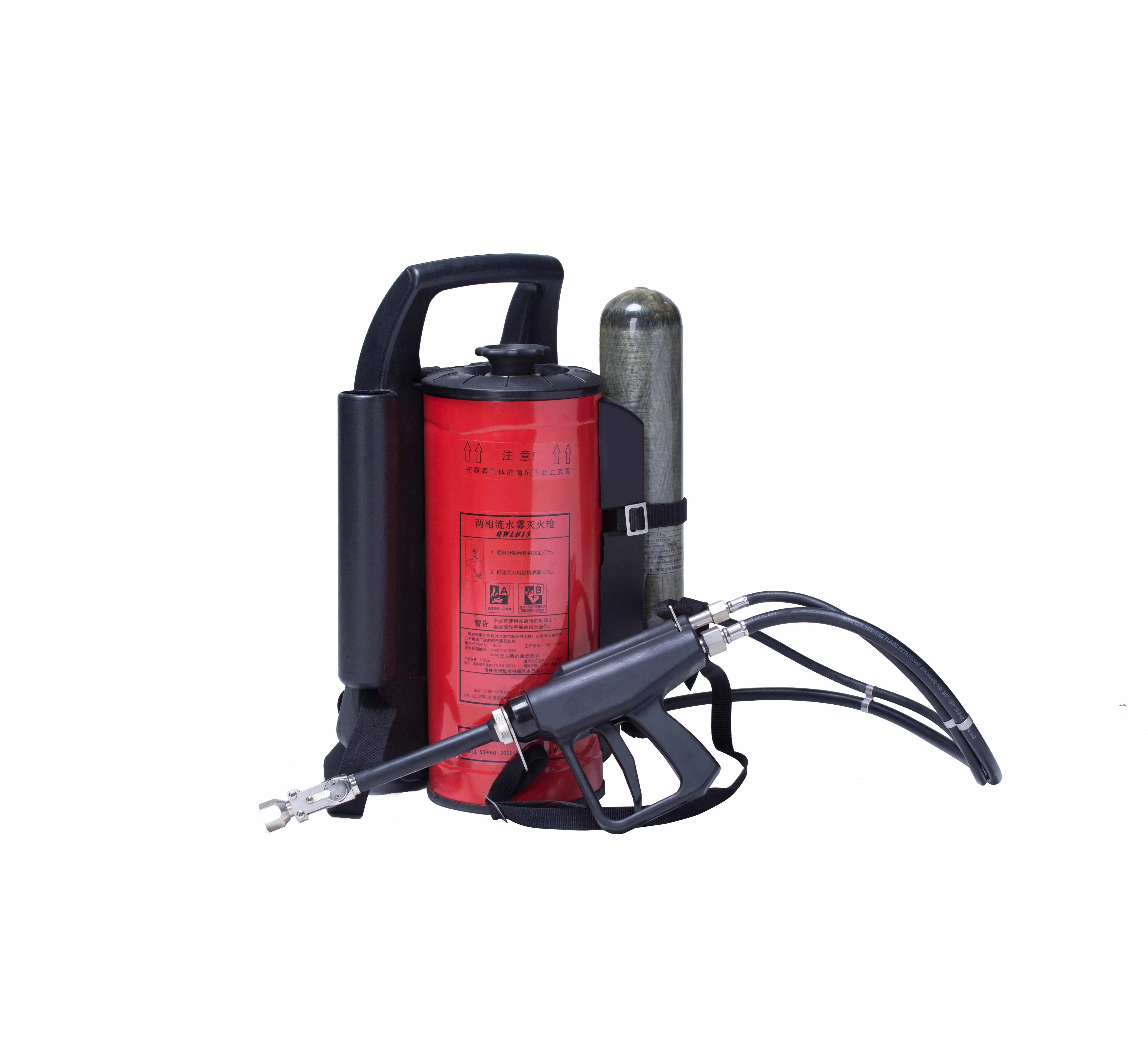 Latest15L Firefighting backpack water mist fire extinguisher gun water fire extinguishing