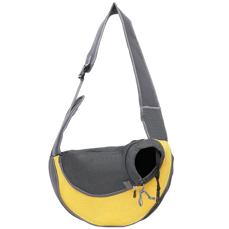 Pets Accessories Travel Air Ventilation Crossbody Sling Adjustable Pet Carrier