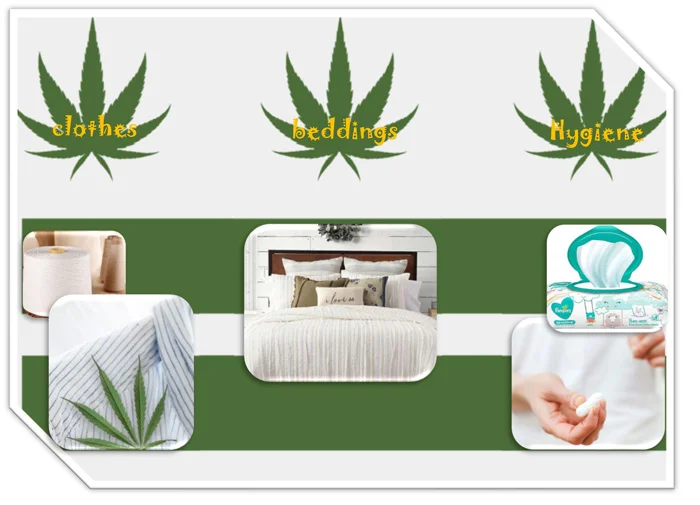 Sustainable 2800nm degummed and bleached hemp natural fiber for spinning