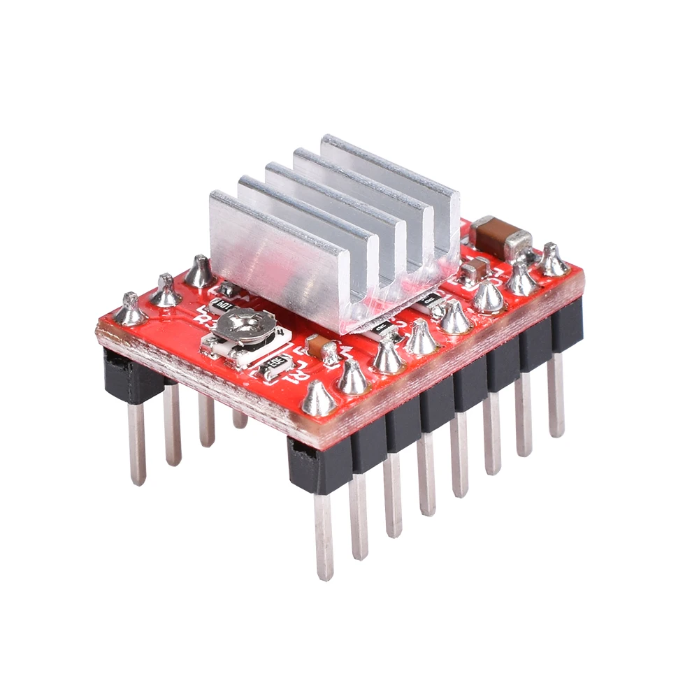 3D Printer Parts StepStick With Heat sink Carrier Reprap RAMPS 1.4 1.5 1.6 MKS GEN A4988 Stepper Motor Driver