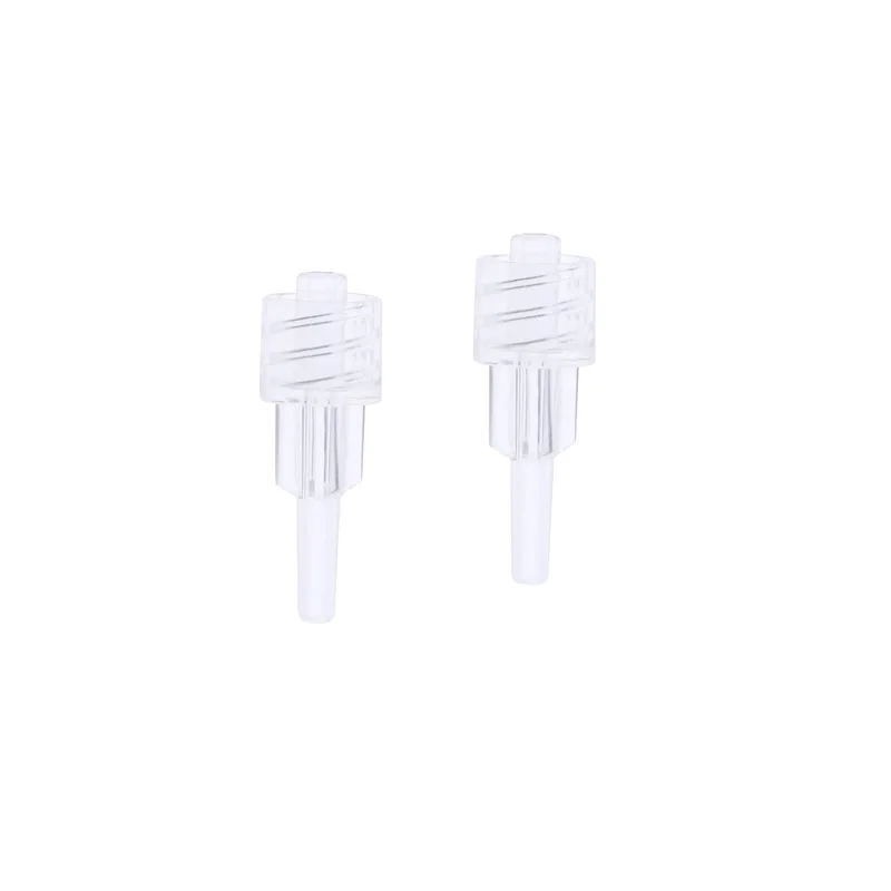 Medical  Accessories Male Luer Lock Connector Disposable Plastic Swivel Male Luer For Iv Syringe Connector 3.8mm/4.0mm Luer Lock