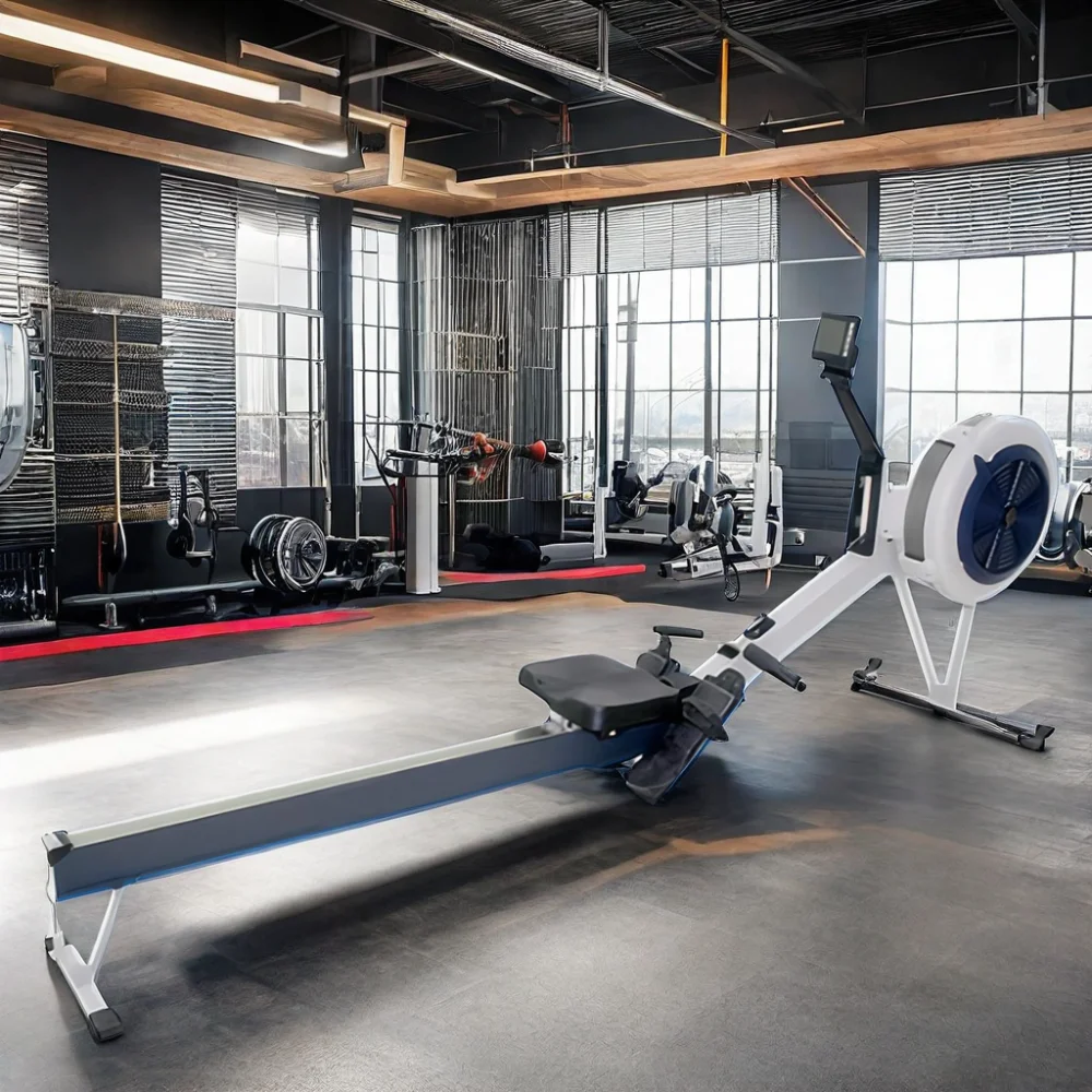 Rouser Fitness Portable Gym Air Rower State-of-the-Art Air Rowing Machine Equipment