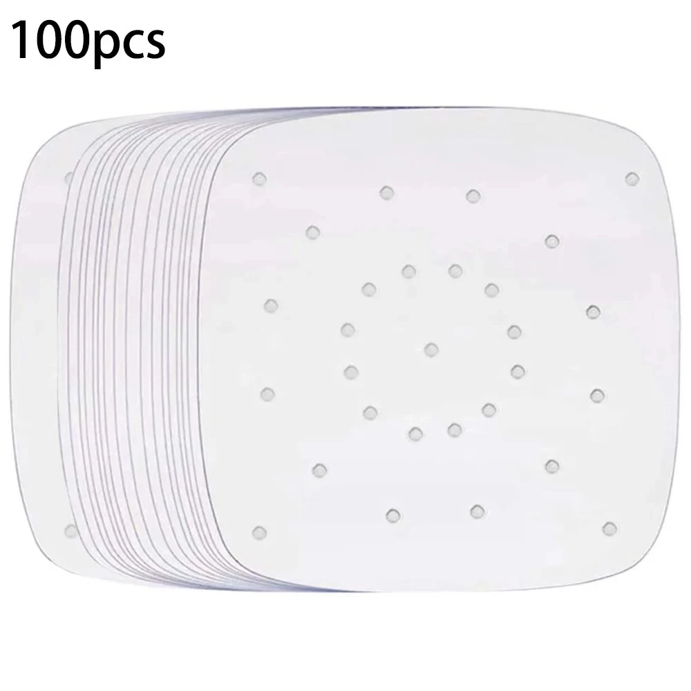 Air Fryer Disposable Paper Liner Square Large Paper Non-stick Parchment Paper for Frying Baking Cooking Roasting and Microwave