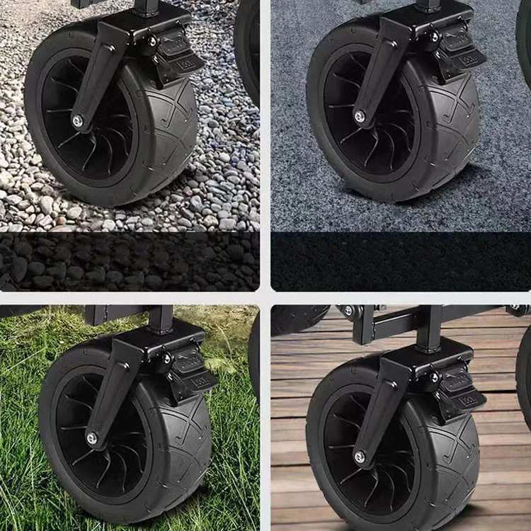 Excellent 2024 most popular Fashion Top class Sand Cart garden cart wagon camping trolley cart