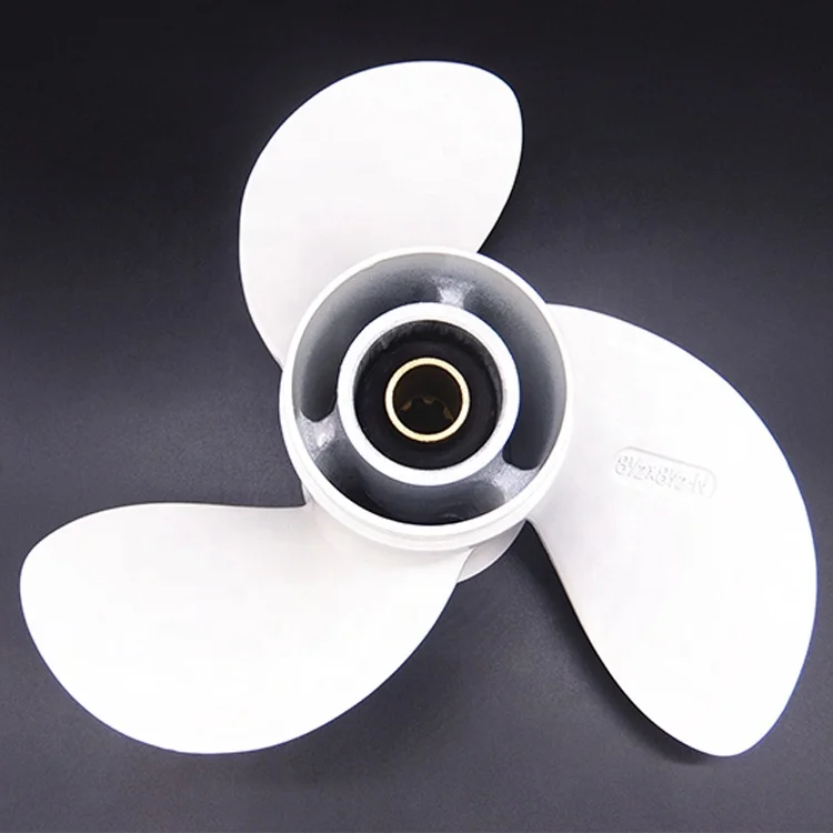 Boat Engines Aluminum Alloy Marine Outboard Propeller 8 1/2x8 1/2-N for Yamaha 6hp -9.9H  6G1-45941-00-EL 8.5x8.5