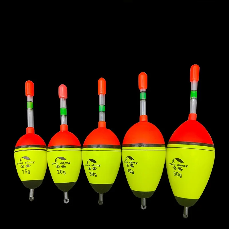 EVA foam sea float plug-in luminous stick rock sea fishing float long-distance casting float floating mark fishing accessories