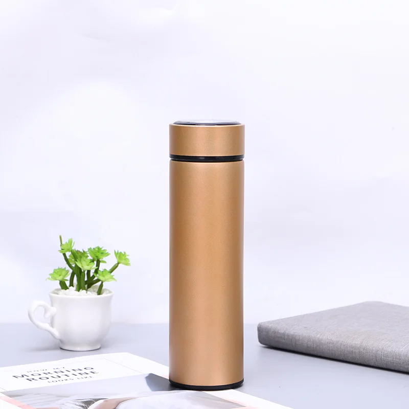 Seaygift personalized customized 500ml portable infuser water bottle vacuum insulated tea filter water bottle for gift