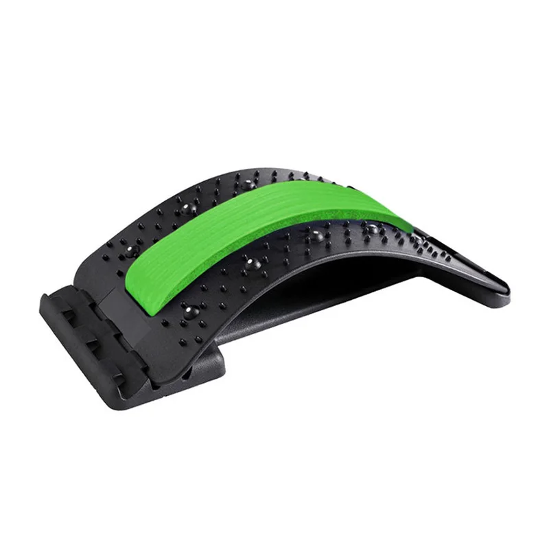 magnetic back massager stretcher muscle posture corrector stretch relax stretcher traction machine lumbar support back stretcher