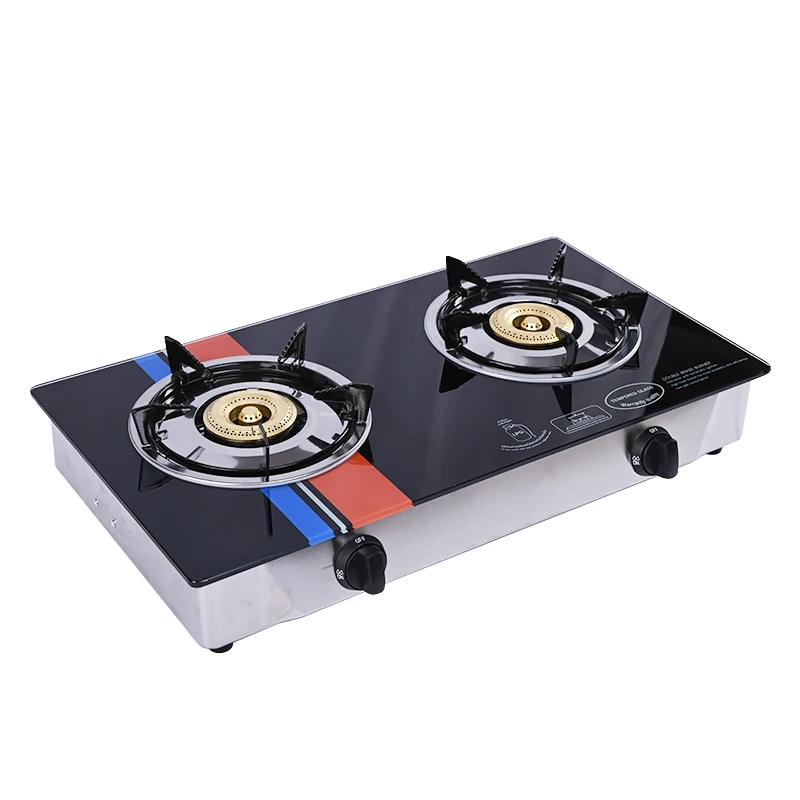High Quality Tempered Glass Glass Burner Gas Stove Cooktops Cooker And Gas And Induction Cooktop
