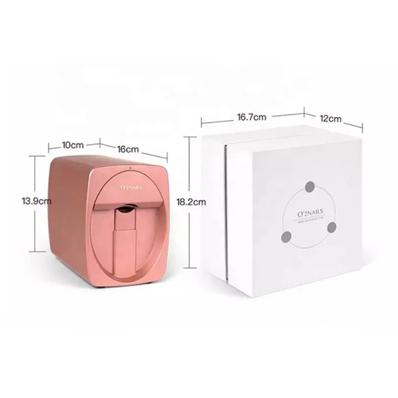 Mobile Nail Printing Machine Digital Smart Nail Printer with WIFI DIY Nail Equipment